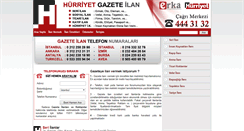 Desktop Screenshot of hurriyete.com